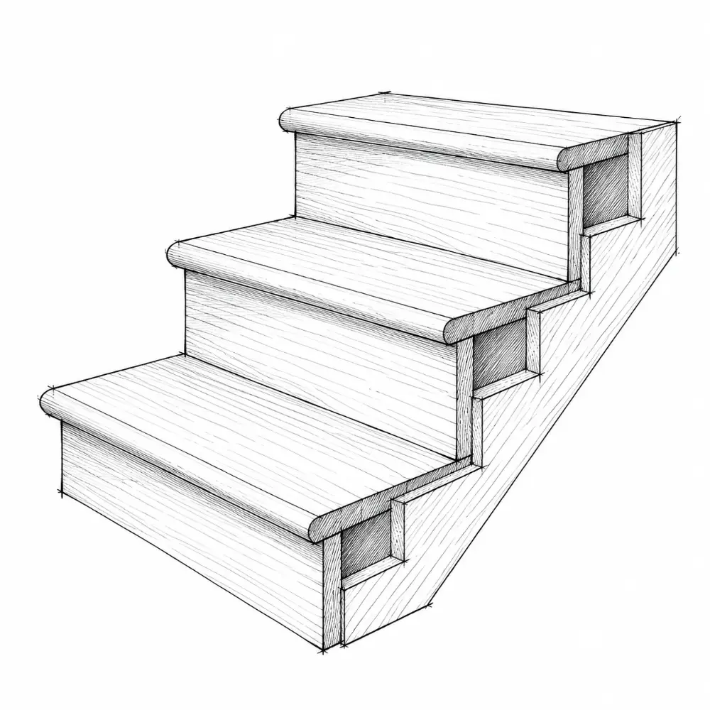 Drawing: parts (stairs)